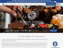 Tablet Screenshot of palazzostarace.com